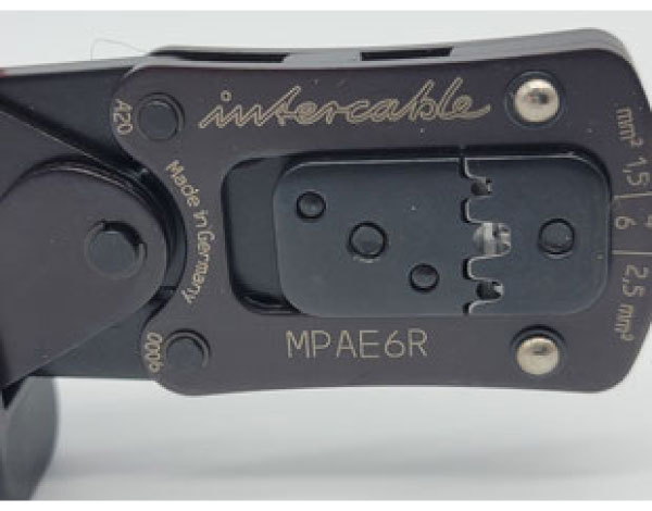 フェルール端子用圧着工具(アイクリンプ) MPAE6R