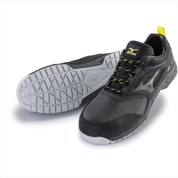 オールマイティAS 15L(静電気帯電防止タイプ) ブラック×ダークグレー 22.5