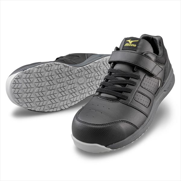 オールマイティASⅡ 34L(静電気帯電防止タイプ) ブラック×ダークグレー 26.0