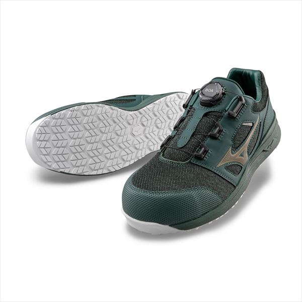 オールマイティ LS II 52L BOA グリーン×ゴールド 25.5