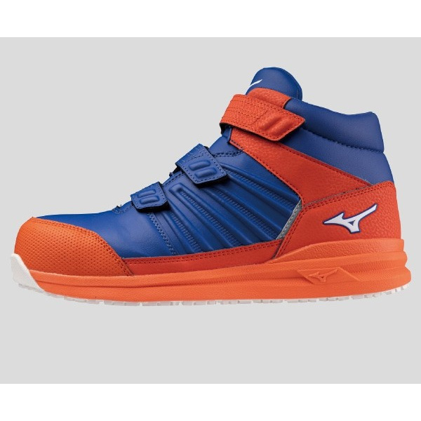 オールマイティ SSⅡ 21H 強靭ハイカット ブルー×ホワイト×オレンジ 29.0