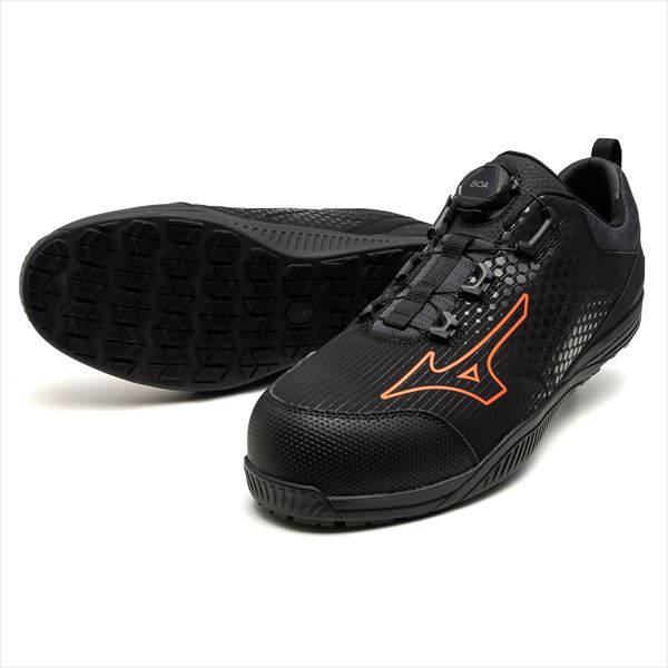 オールマイティTDⅡ 51L BOA ブラック×オレンジ 26.0