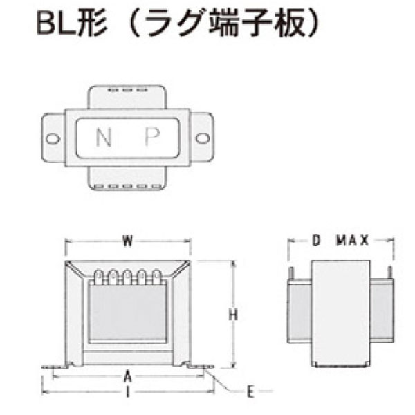 制御トランス SH1-2405E