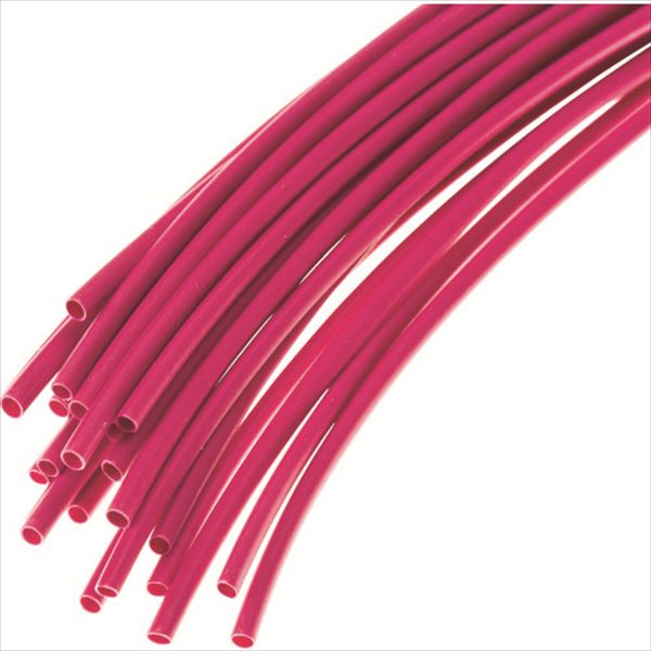 ＰＡＮＤＵＩＴ　熱収縮チュ－ブ　標準タイプ　赤　（５本入）  HSTT1504852 TRUSCO