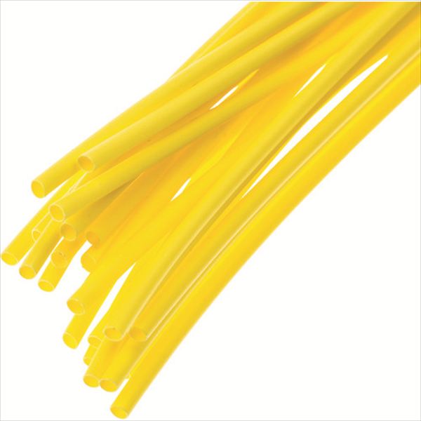 ＰＡＮＤＵＩＴ　熱収縮チューブ　標準タイプ　黄　（１箱（袋）＝２５本入）  HSTT1948Q4 TRUSCO