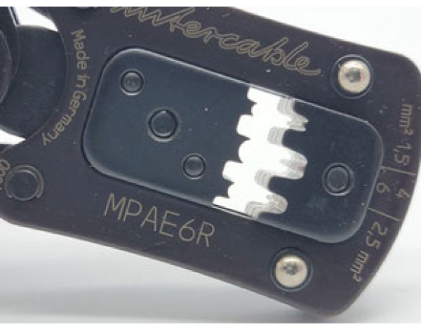 フェルール端子用圧着工具(アイクリンプ) MPAE6R