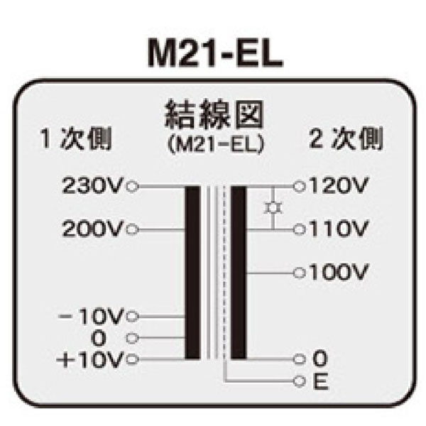 LED付マルチトランス M21-750EL