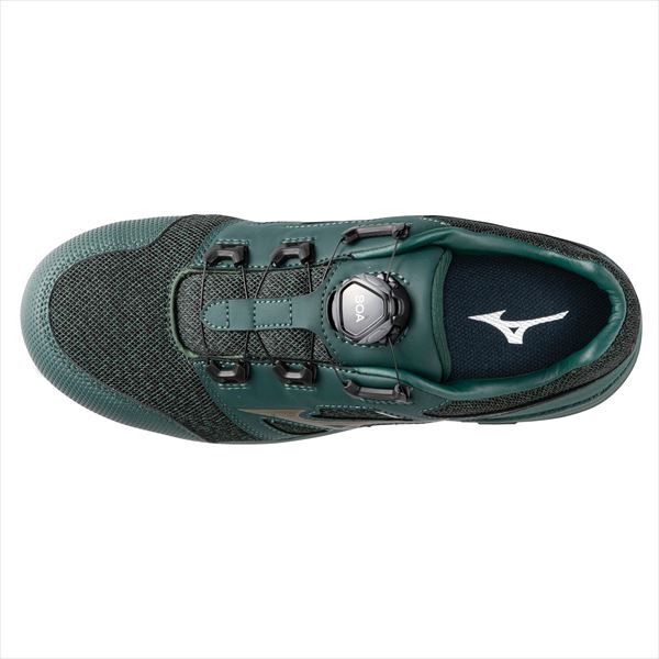 オールマイティ LS II 52L BOA グリーン×ゴールド 25.5