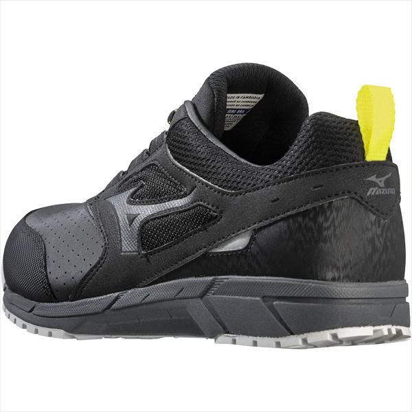 オールマイティAS 15L(静電気帯電防止タイプ) ブラック×ダークグレー 22.5