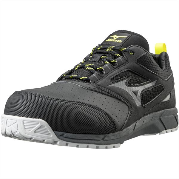 オールマイティAS 15L(静電気帯電防止タイプ) ブラック×ダークグレー 22.5