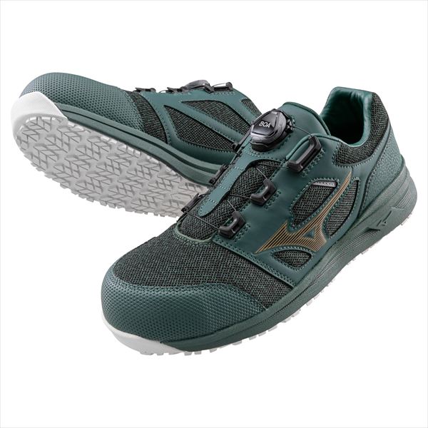 オールマイティ LS II 52L BOA グリーン×ゴールド 25.5