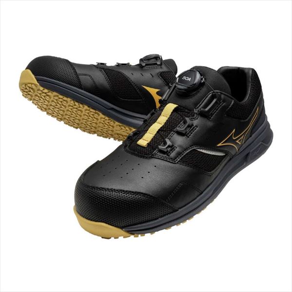 オールマイティLSⅡ 51L WIDE BOA ブラック×ゴールド 25.5