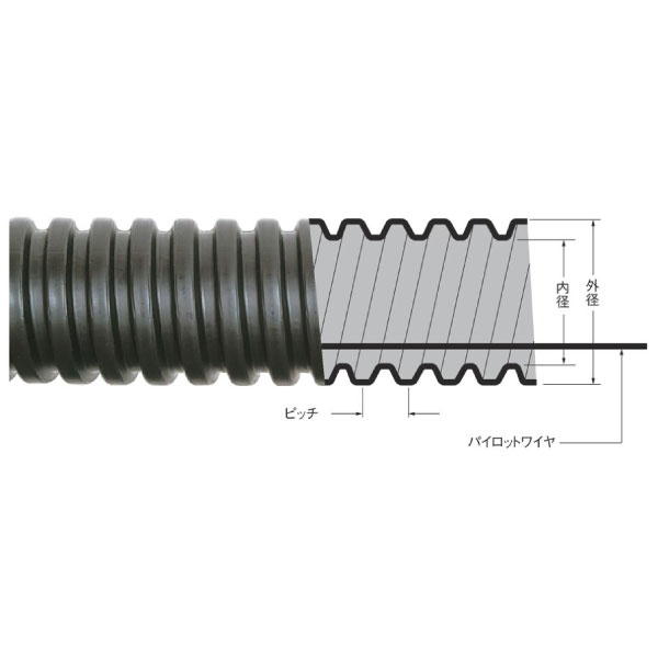 NFP-40 難燃エフレックス Φ40