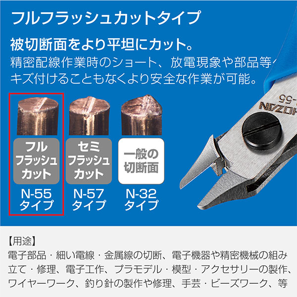 N-55 精密ニッパー