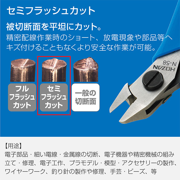 N-58 精密ニッパー