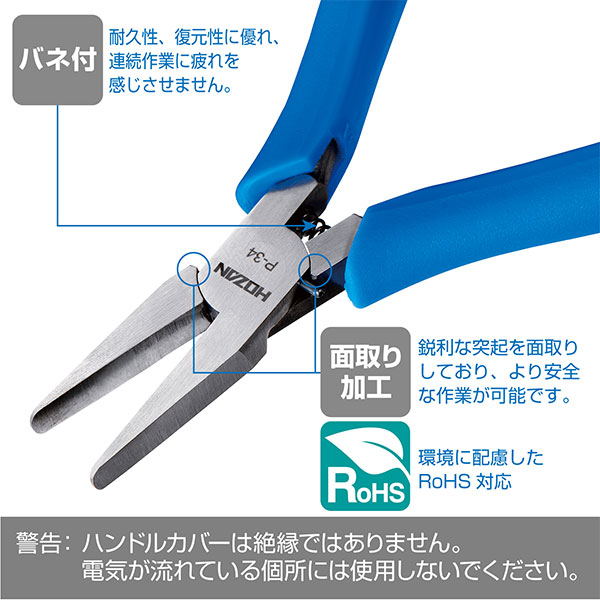 P-34 ミニチュアリードペンチ