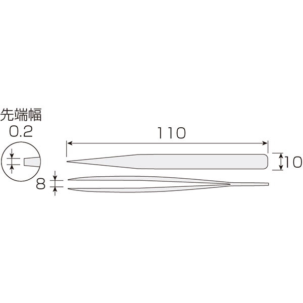 P-656 ピンセット