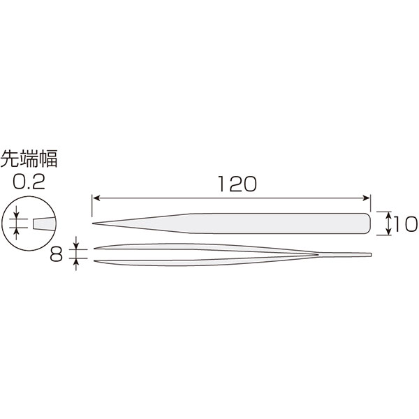P-657 ピンセット
