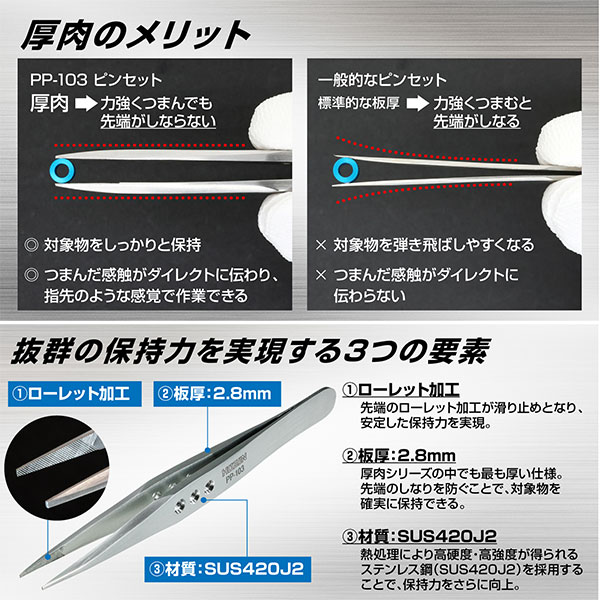 PP-103 ピンセット