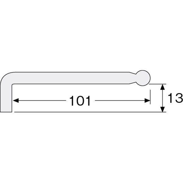W-113-6 ボールポイントレンチ