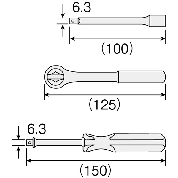 W-510 ソケットレンチセット