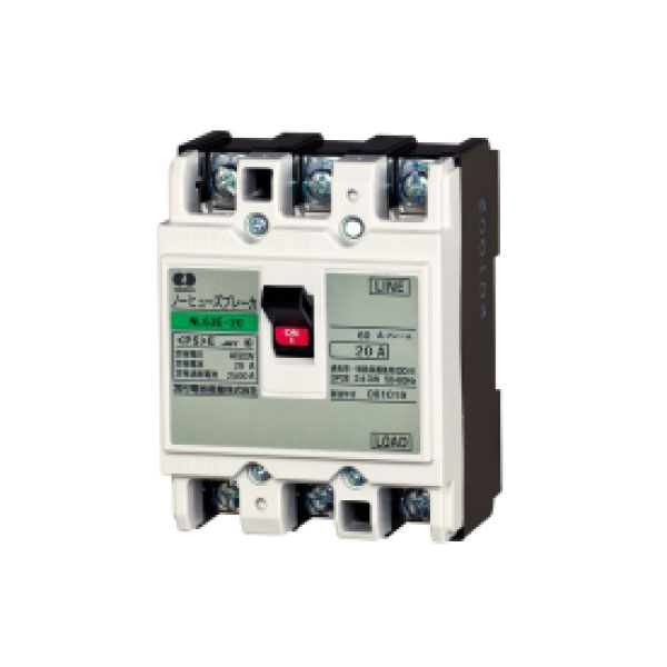 NL 63E-50 ノーヒューズブレーカ NL 協約形 NL-E 極数3P 定格電流50A