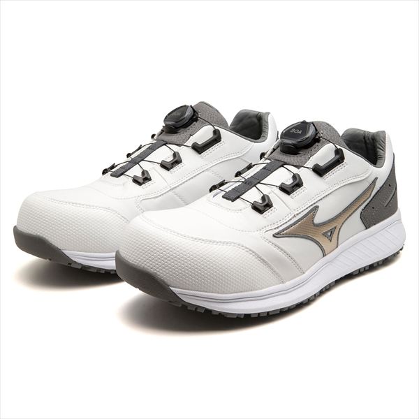 オールマイティ SU 51L BOA F1GA2317 ホワイト×ゴールド×グレー 25.5