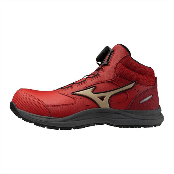 オールマイティLSIII 74M BOA F1GA2603 レッド×ゴールド 25.0