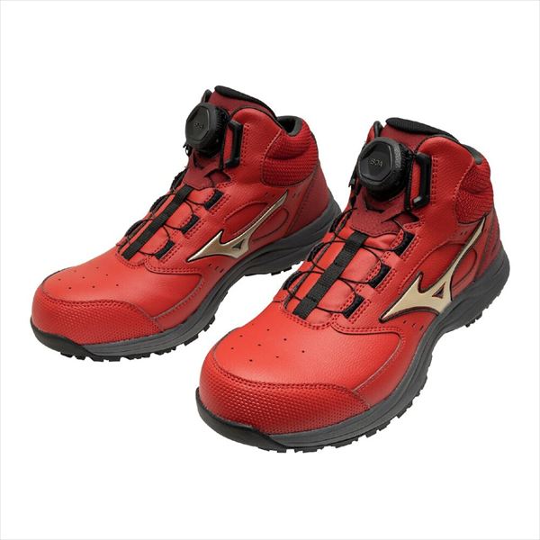 オールマイティLSIII 74M BOA F1GA2603 レッド×ゴールド 25.0