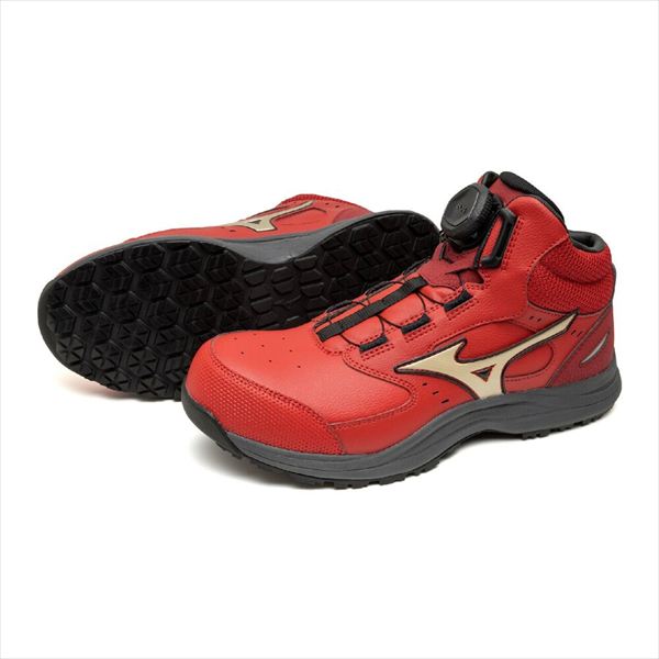 オールマイティLSIII 74M BOA F1GA2603 レッド×ゴールド 25.0