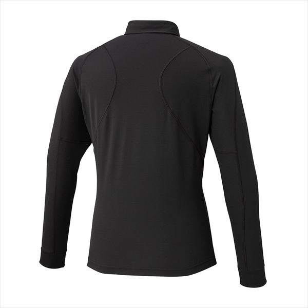 ワークボタンダウンポロシャツ 長袖 F2JAC111 ブラック 6XL-8