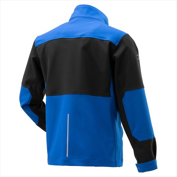 ワークジャケット 通年 F2JE1194 ブルー×ブラック XL