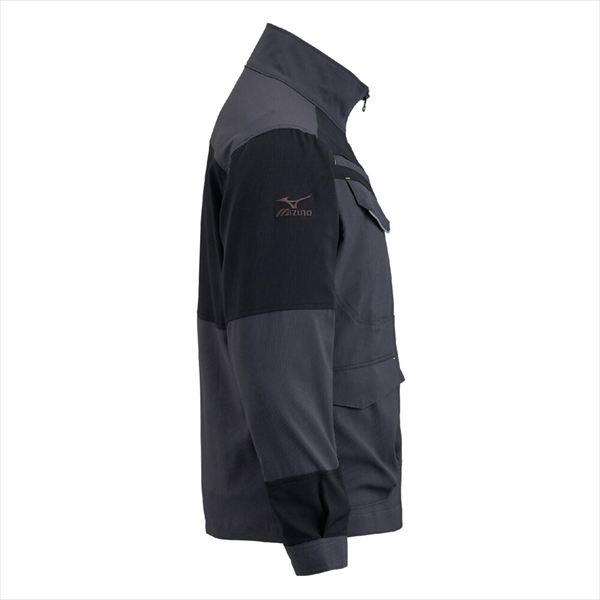 ワークジャケット 春夏 F2JE2194 チャコール×ブラック 2XL
