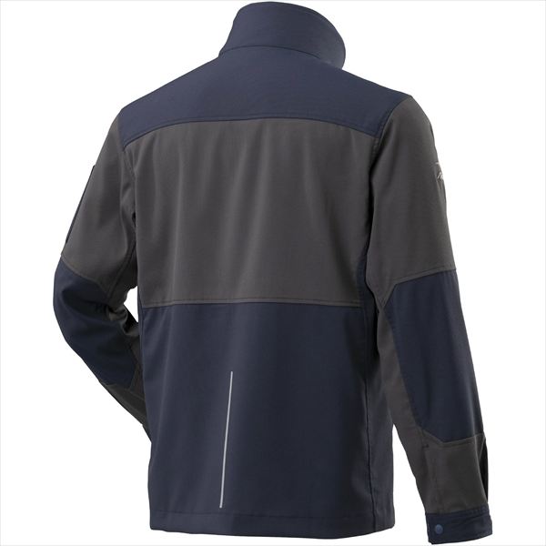 ワークジャケット 春夏 F2JE2194 ネイビー×チャコール XL