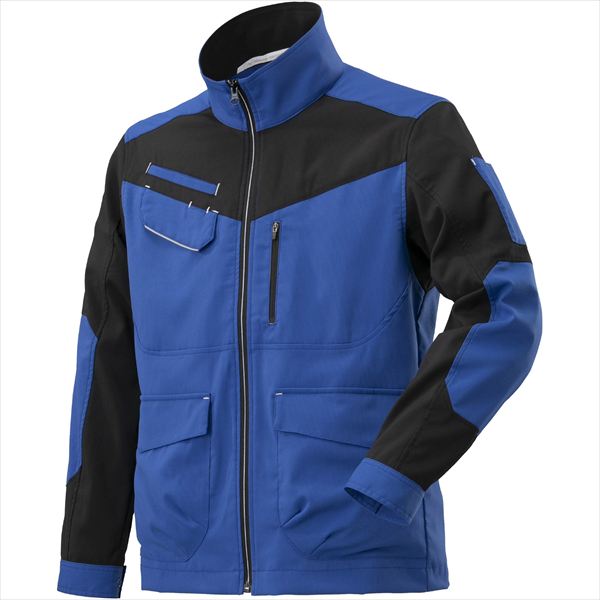 ワークジャケット 春夏 F2JE2194 ブルー×ブラック M