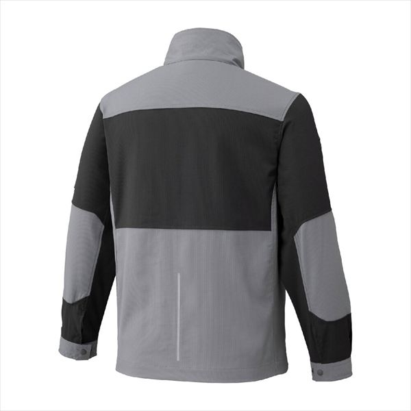 ワークジャケット 春夏 F2JE2194 グレー×チャコール S