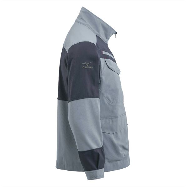 ワークジャケット 春夏 F2JE2194 グレー×チャコール S