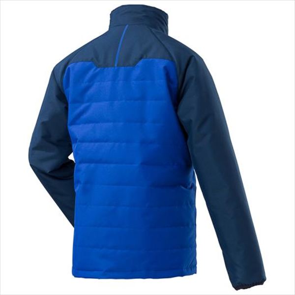 タフブレーカーウォーマージャケット F2JE8591 ドレスネイビー×サーフブルー M