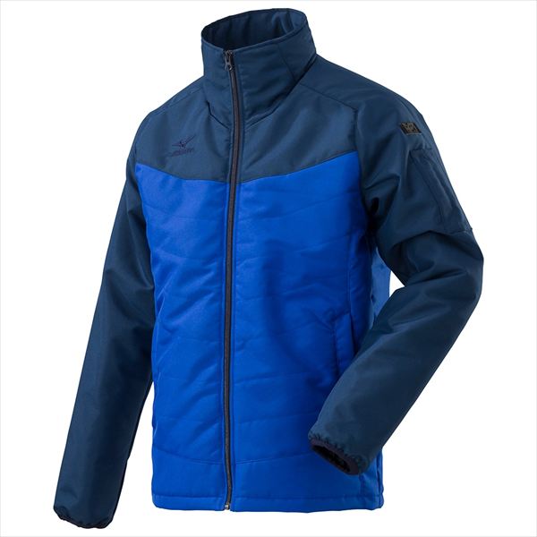 タフブレーカーウォーマージャケット F2JE8591 ドレスネイビー×サーフブルー M