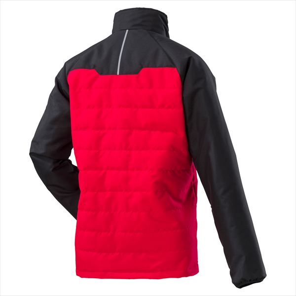 タフブレーカーウォーマージャケット F2JE8591 ブラック×レッド S