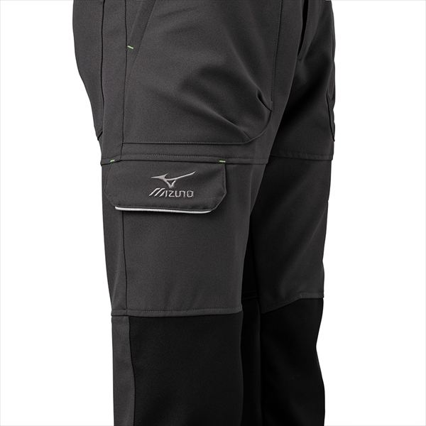 ワークパンツ 通年 F2JF1194 チャコール×ブラック XL
