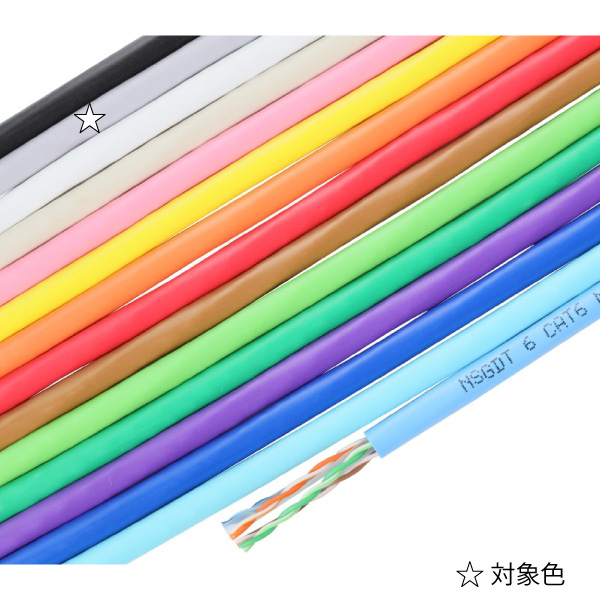 Cat.6 U/UTP 0.5-4P NSGDT6 灰 300m巻