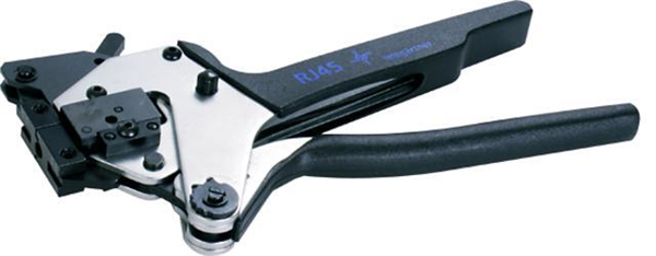 J45プラグ　加工工具本体（標準ダイス付き）