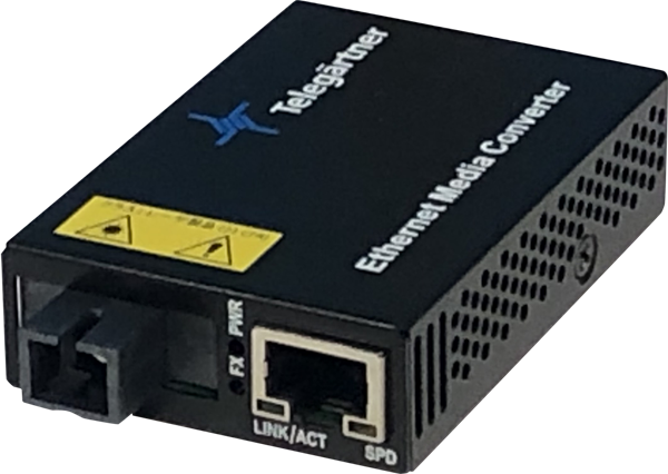 メディアコンバータ 100Mbps シングルモード 1芯(B) SC 80km TMC-102WBSC-SM80