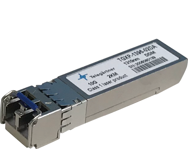 SFPモジュール 10Gbps(LR-) SM LC 1310 2km -40～85 TGXP-1396-02DA
