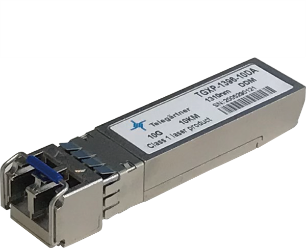 SFPモジュール 10Gbps(ZR) SM LC 1550 80km -40～85 TP-1596-80DA