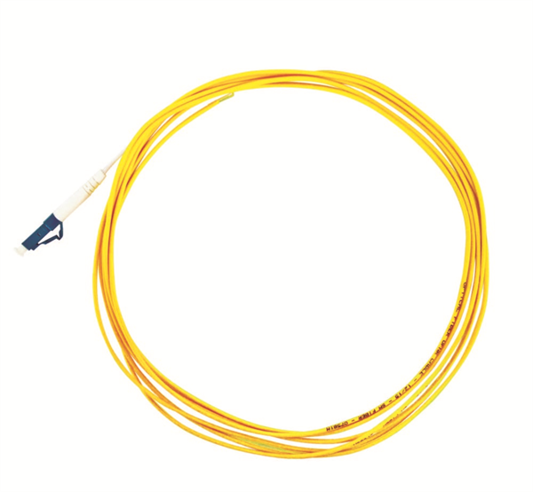 LCコネクタ付コード型ピッグテール SM 黄 2m