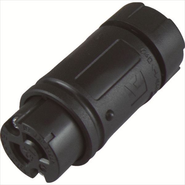 アメリカン電機　引掛形　ナイロンコネクタボディ　２Ｐ１５Ａ１２５Ｖ TRUSCO