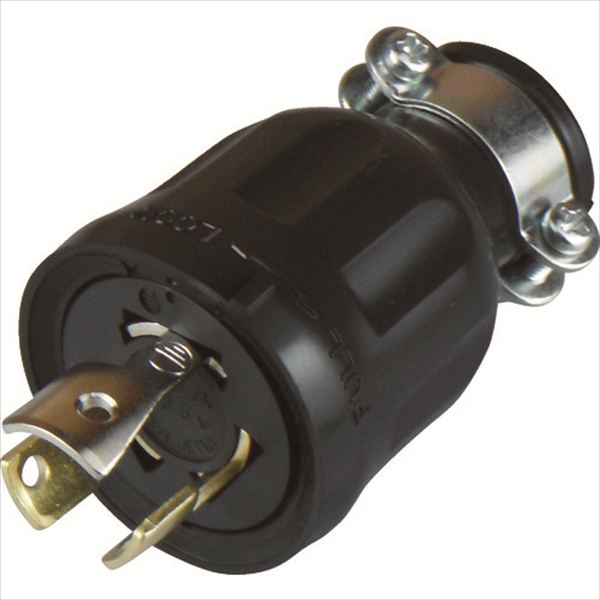 アメリカン電機　引掛形　ゴムプラグ　接地２Ｐ１５Ａ１２５Ｖ TRUSCO