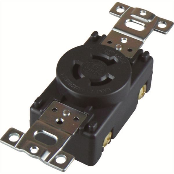 アメリカン電機　引掛形　埋込コンセント　接地２Ｐ１５Ａ２５０Ｖ TRUSCO